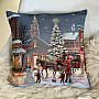 Christmas tapestry cover CHRISTMAS TOWN