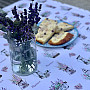 WHITE PROVENCE tablecloth