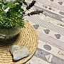 LAVENDER HEART tablecloth