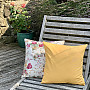 Decorative cushion cover LISO YELLOW