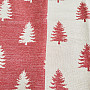 Luxury decorative fabric APPIANO RED