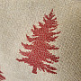 Luxury decorative fabric APPIANO RED