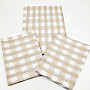 Towels Egypt. cotton CUBE WITH FLOWER 3 pcs