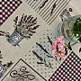 Tapestry tablecloth and shawl FLOWERS FROM PROVENCE