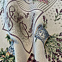 Tapestry tablecloth and shawl FLOWERS FROM PROVENCE