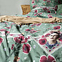 IRISETTE luxurious cotton satin FRIDA KAHLO - POPPIES