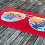 SUNGLASSES beach towel