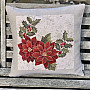 Christmas tapestry cover CHRISTMAS STAR cut-out frame