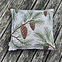 Christmas tapestry cover PINE CONE