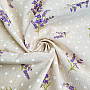 Decorative fabric LAVENDER dots