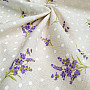 Decorative fabric LAVENDER dots