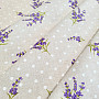 Decorative fabric LAVENDER dots