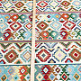 Decorative fabric MOJAVE multicolored