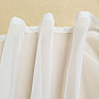 Finished voile curtain WHITE