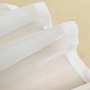 Finished voile curtain WHITE