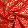 Cotton fabric CHRISTMAS STAR MINI red