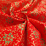 Cotton fabric CHRISTMAS STAR MINI red