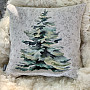 Gobelin cushion cover SPRUCE SILVER