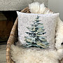 Gobelin cushion cover SPRUCE SILVER