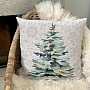 Gobelin cushion cover SPRUCE SILVER