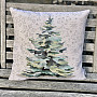 Gobelin cushion cover SPRUCE SILVER