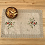 Mistletoe lace tablecloth