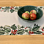 Tablecloth Christmas RED BERRIES