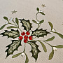 Table cloth TWIGS Mistletoe embroidered