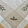 Tablecloth Twigs mistletoe frame