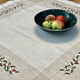 Tablecloth Twigs mistletoe frame