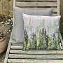 Forest tapestry pillow cover