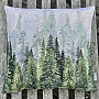 Forest tapestry pillow cover