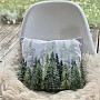 Forest tapestry pillow cover