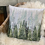 Forest tapestry pillow cover