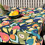 ABSTRACT PEARS tablecloth and scarf