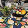 ABSTRACT PEARS tablecloth and scarf