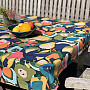 ABSTRACT PEARS tablecloth and scarf