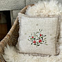 Christmas decoration cover MISTLETOE lace