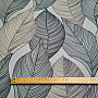 Decorative fabric MAXI FOLIAGE gray