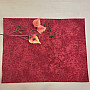 Tapestry rug RED MARBLE