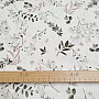 Cotton fabric FINE TWIGS beige