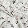 Cotton fabric FINE TWIGS beige