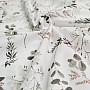 Cotton fabric FINE TWIGS beige