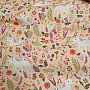 Cotton fabric UNICORN pink