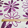 Decorative fabric PURPLE FLOWERS