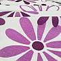 Decorative fabric PURPLE FLOWERS