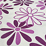 Decorative fabric PURPLE FLOWERS