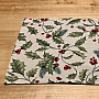 Tapestry tablecloth and scarf CHRISTMAS HOLLY