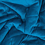 Microfiber blanket EXTRA SOFT sheep stitch TURQUOISE