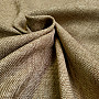 One-color designer decorative fabric ALBA 2/10 SV. BROWN